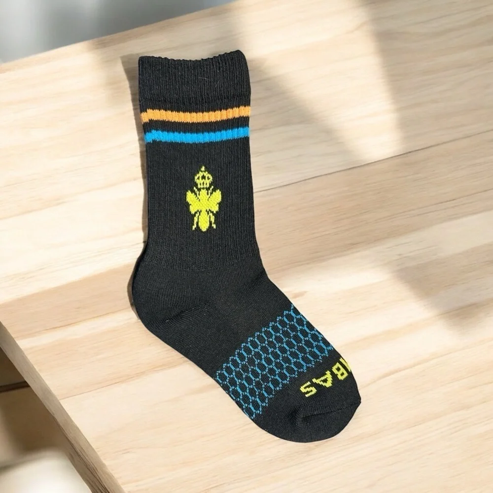 Bombas Kids Crew Socks – 4 Pair Bundle – Size X-Small – NWT